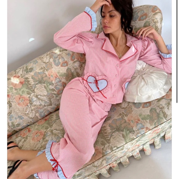 Dreamers Rebels Pink Pyjama Set 🌸 - Picture 1 of 6